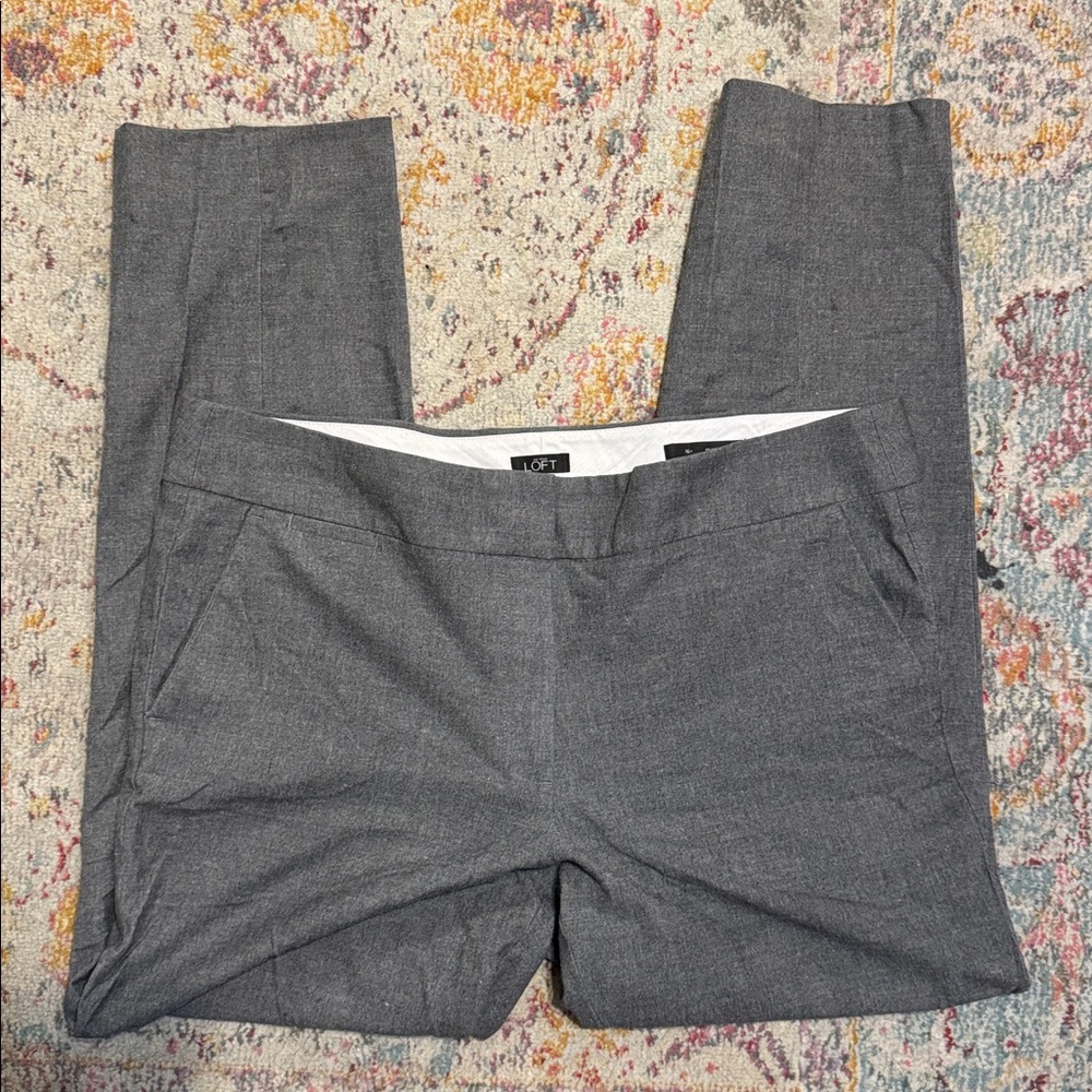 LOFT Light Gray Trousers Marisa 16T